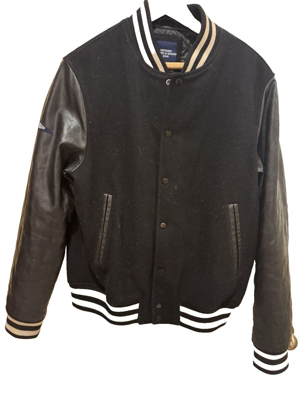 Superdry Varsity Jacket Mens Large College Sport Street Style Size L